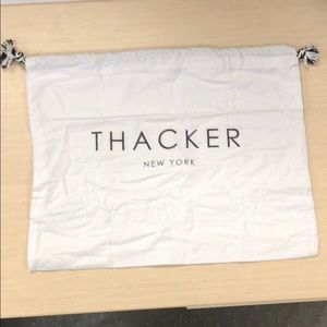 NEW Thacker New York dust bag